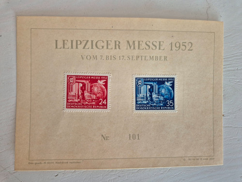 Gedenkblatt zur leipziger - gedenkblatt,