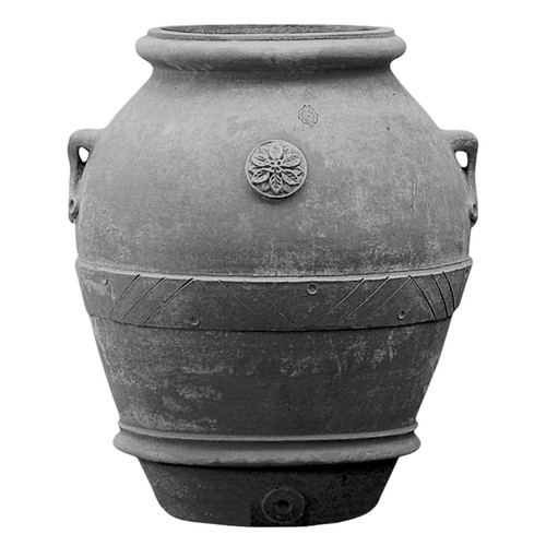 Terracotta design vase krug - design,