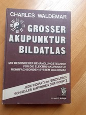 Grosser Akupunktur Bildatlas Buch v. Charles Waldemar Buch zum Sonderpreis !!!