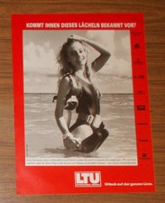 Seltene Werbung LTU - Kommt