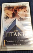 TITANIC Leonardo DiCaprio Kate Winslet  VHS Cassette ca.188min THX BildQualität 