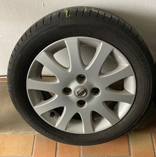 Alufelgen vom Nissan Almera 2  N16 mit Sommereifen 195/55 R16 87H