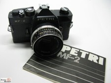SET: Petri MF 2 Spiegelreflex-Kamera M-42 Objektiv Jena T (Tessar) 2,8/ 50mm 
