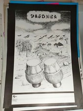 Plakat DAGOMBA 1980/90er