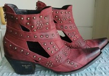 LANE BOOTS 295$ RED LB0289C