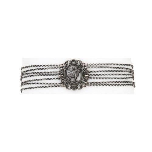 Kropfkette echt silber 835 - silber,