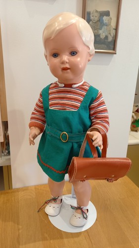 Alte puppe christel von - "christel",