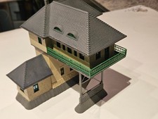 Pola HO Brückenstellwerk WUPPERTAL  190 x 165 mm /4