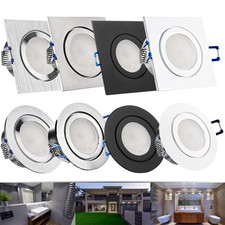 LED Bad Einbaustrahler Set