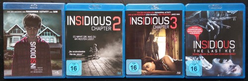 Insidious blu ray horror - 1-4, blu-ray
