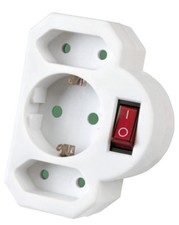 Kombi-Adapter 2+1 mit