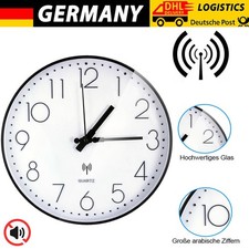 Funkuhr 30cm wanduhr ohne - funkuhr,