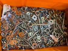 10 kg Schrauben Muttern U-Scheiben Haken Bolzen Flügelschrauben lose Restposten