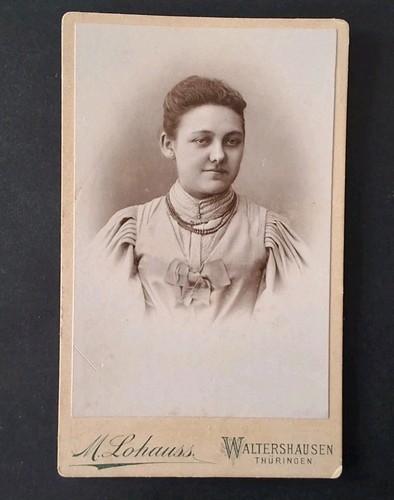 Cdv junge frau 1910 - junge, um