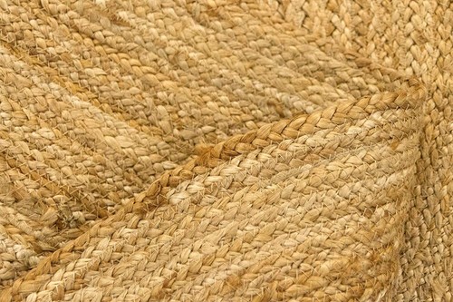 Jute teppich oval 90x60cm - jute,