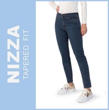 STOOKER NIZZA | blue stone | Tapered Fit Style | DAMEN Denim Stretch Jeans Hose
