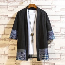 Herren kimono jacke - kimono, baumwolle