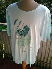 T-Shirt Nosch,Kurzarm,Glitzerpailetten,Gr.54/56,Neu;Frühling,Sommer