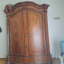 wohnzimmerschrank eiche massiv gebraucht mit Intarsien