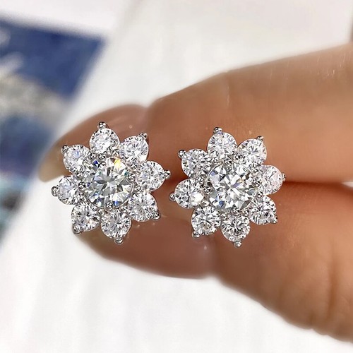 1kt vvs1 moissanite - d,