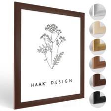 Bilderrahmen Fotorahmen Rahmen Klassik Holzrahmen HaakDesign MDF Puzzlerahmen