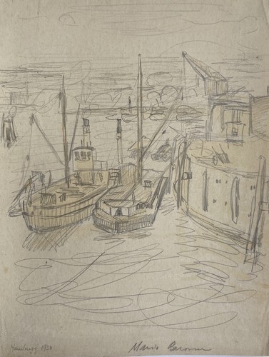 Schiffe hafen hamburg - schiffe, 1930