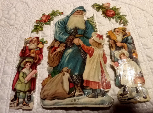 Alte oblaten glanzbilder - alte,