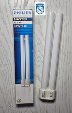 Philips Master PL-S 18W 830 4P 2G11 Kompaktleuchtstofflampe warmweiß white