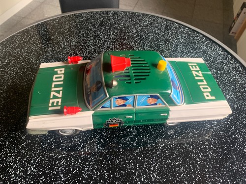 Blechspielzeug polizeiauto - -,