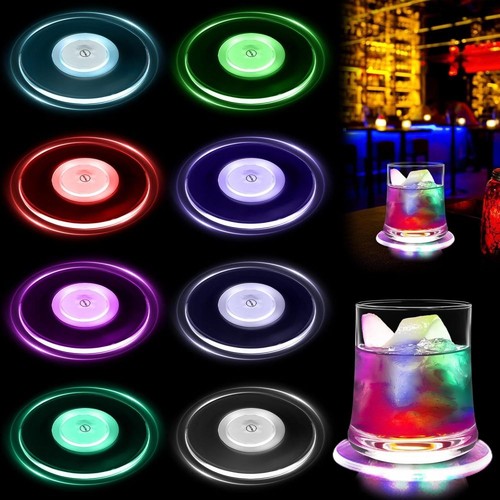 8er led untersetzer - 8er,