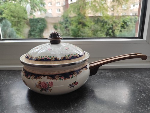 Vintage kasserolle mit deckel - vintage,
