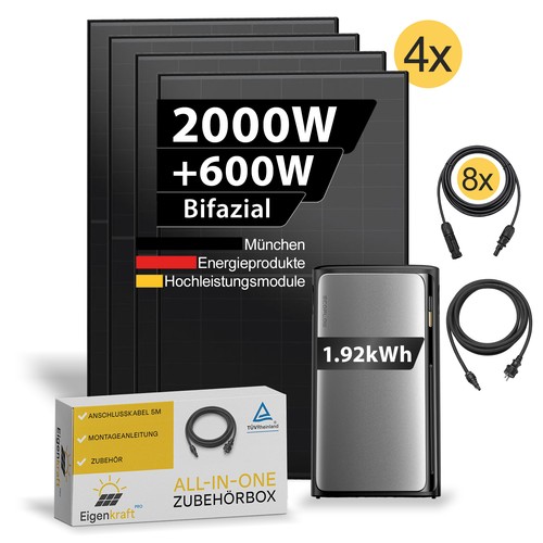 2000 balkonkraftwerk 92kwh - 2000, 1,92kwh