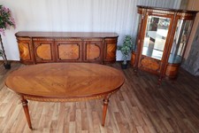 Nr.2060 JP-Ehalt Esszimmer  Set Komplett  Einrichtung  Rosenholz  Intarsien