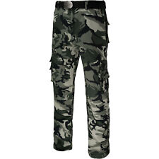 Arbeitshose Sicherheitshose Tarnhose Camouflage Anglerhose Försterhose Gr. 44-64