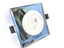 Glas Einbaustrahler Viereckig