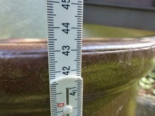 Blumentopf (früher Sauerkrauttopf / Gärtopf 25 Liter) ohne Deckel BxH 43x32 cm 