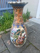 Satsuma china standvase - satsuma,