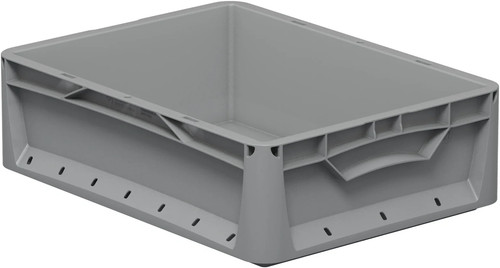Eurobox 40x30x12cm grau - , 11,4l