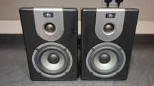 Audioline ALSM50 Studiomonitor Powered Speakers. Mit Netzkabeln.