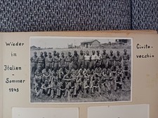 Fotoalbum 290 Fotos Soldat Flak in ITALIEN 1943 / BANDENKAMPF TECHNIK CAMO !!!