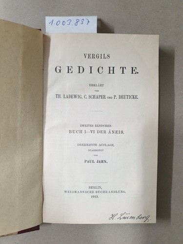 Vergils gedichte erklärt - vergils, gedichte.