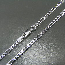 Figarokette Silberarmband Echt 925 Silber Armkette 3mm Panzerkette Armband