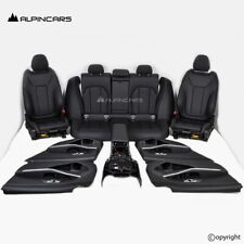 BMW 3er G20 Innenausstatung Leder Sitze Seats Interior set KCSW Sensatec schwarz