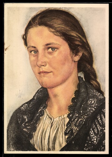 German künstler ak - ww, künstler-ak