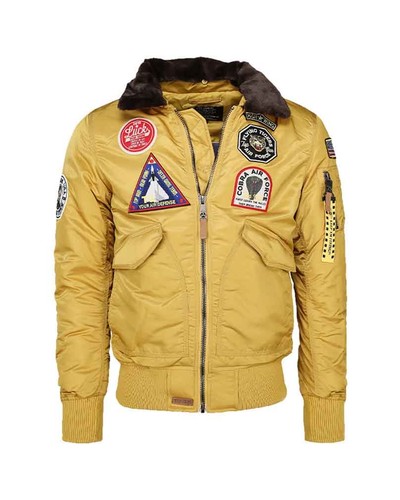 Fliegerjacke top gun pelzkr - gun, m.pelzkr