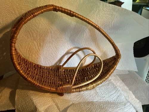 Vintage weidenkorb rattan - vintage,