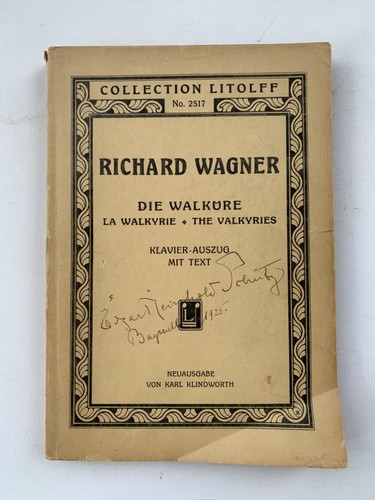 Noten wagner die - noten., wagner.