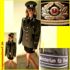 NVA Uniform NVA Kostüm Gr.40 NVA  Schirmmütze Fetisch Halloween DDR Mottoparty