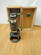  36142 ROW Schülermikroskop Bakelit OK Gut   