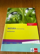 Natura Abiturtraining Stoffwechsel Klett. Sehr guter Zustand